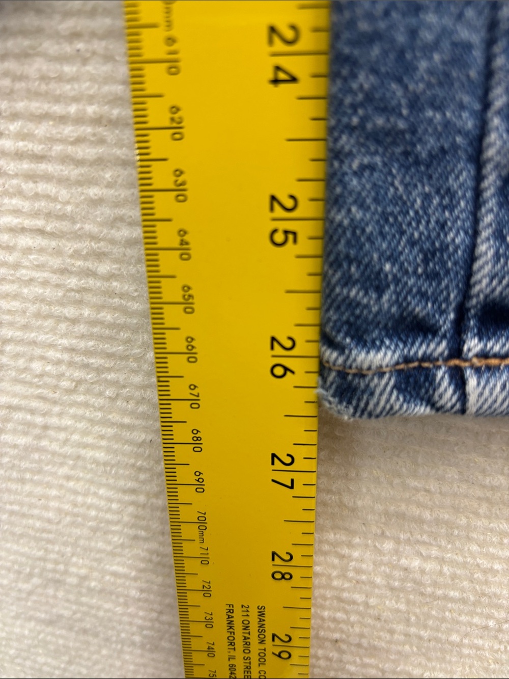 Good American good curve Distressed Blue Women’s Jeans 15 33 - Picture 3 of 5